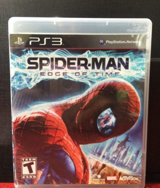 PS3 Spiderman Edge of Time game