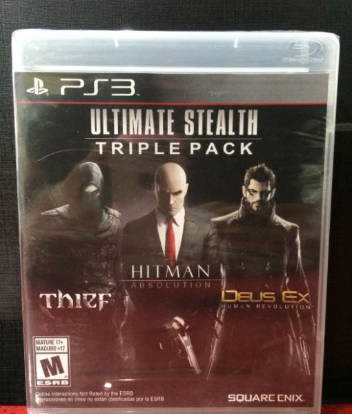 PS3 Stealth Pack Thief Hitman Deus game