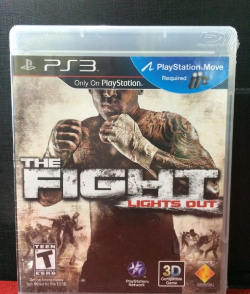 PS3 The Fight Lights Out game