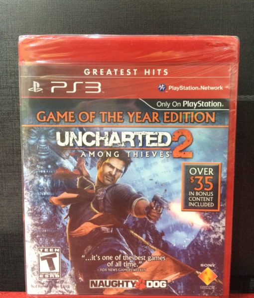 PS3 Uncharted 2 Among Thieves game