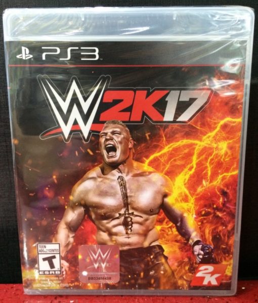 PS3 WWE 2K17 game