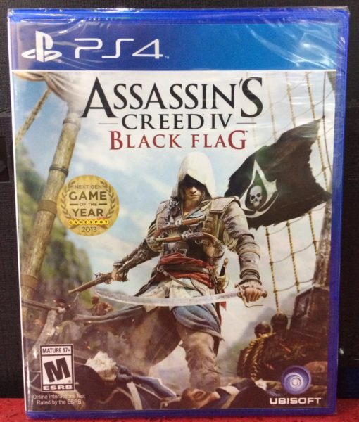 PS4 Assassins Creed IV Black Flag game