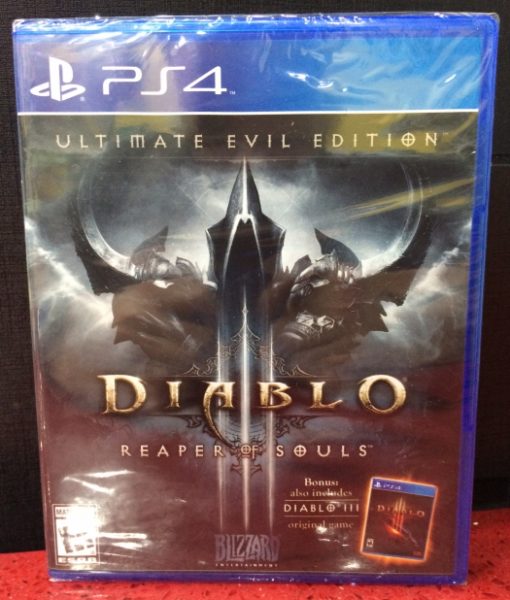 PS4 Diablo III Reaper of Souls game