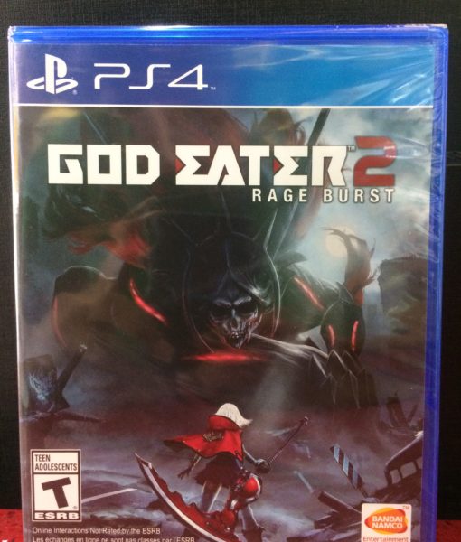 PS4 God Eater 2 Rage Burst game