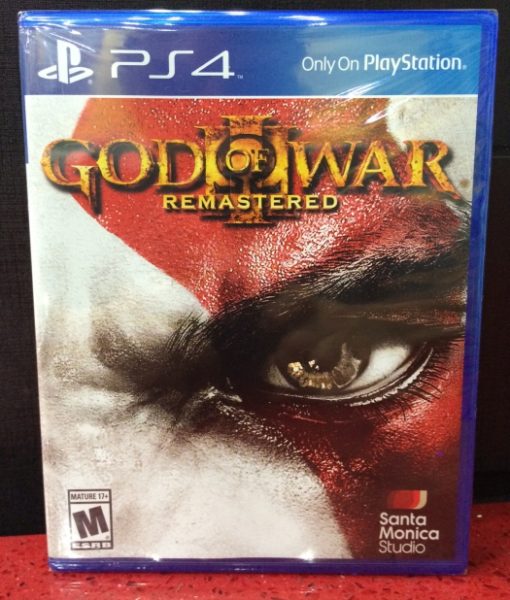 PS4 God of War III Remastered game