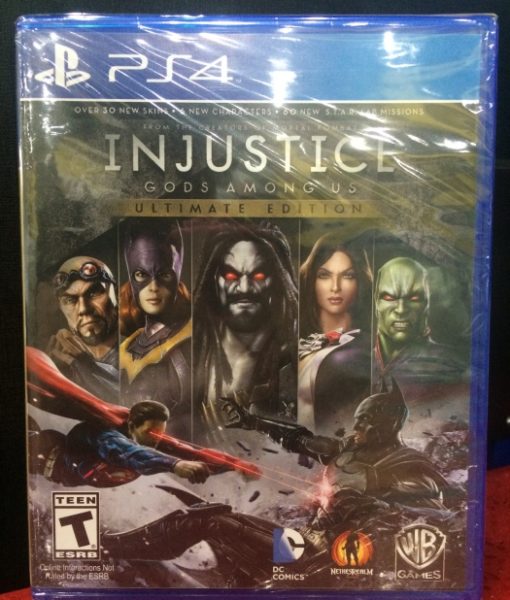PS4 Injustice Ultimate Edition game