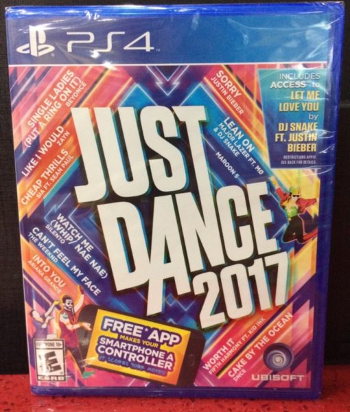 PS4 Just Dance 2017 game