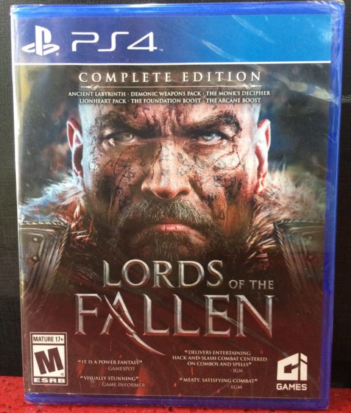 PS4 Lords of the Fallen Complete game