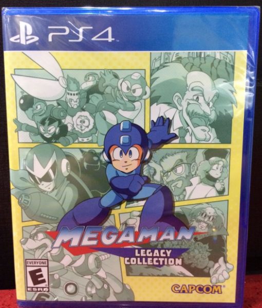 PS4 Megaman Legacy Collection game