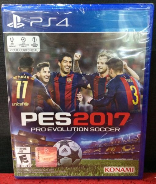 PS4 PES 2017 game