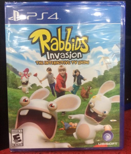 PS4 Rabbids Invasion game
