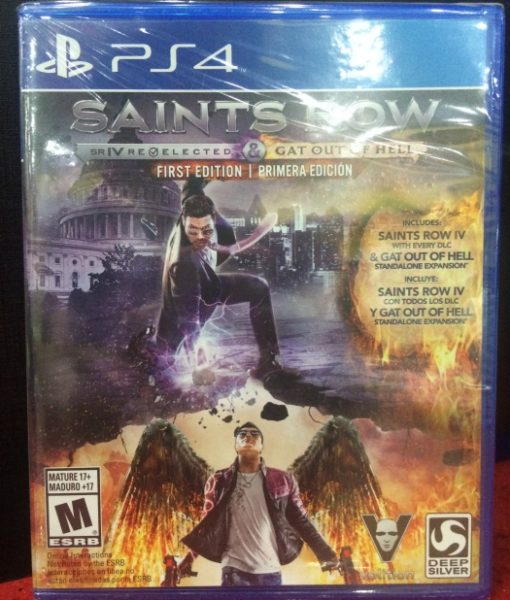 PS4 Saints Row Gat Out of Hell game