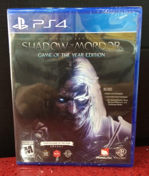 PS4 Shadow of Mordor game
