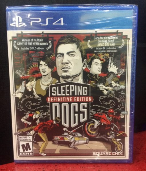 PS4 Sleeping Dogs Definitive Edition game