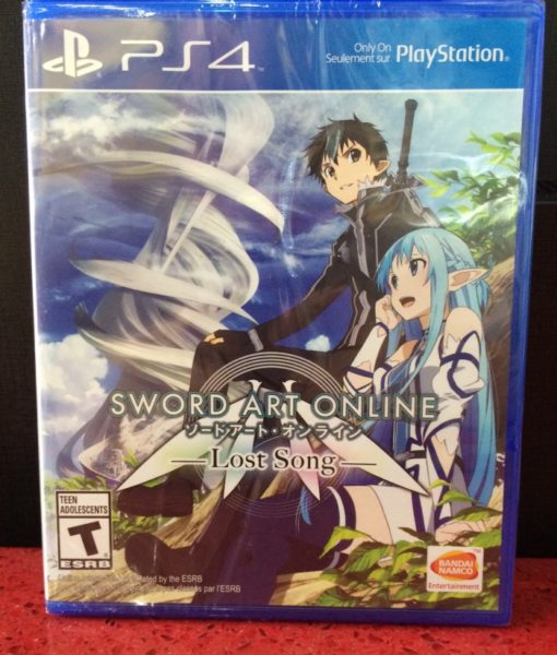PS4 Sword Art Online Lost Song game