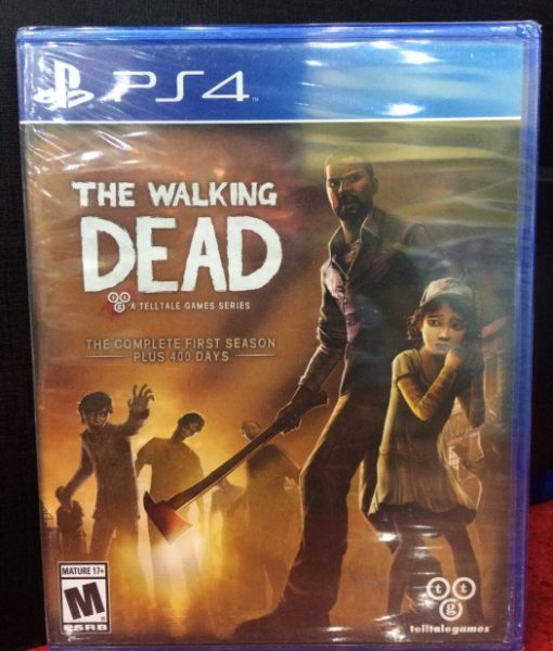 PS4 The Walking Dead First Season game