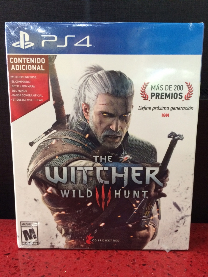 PS4 The Witcher III Wild Hunt game – GameStation