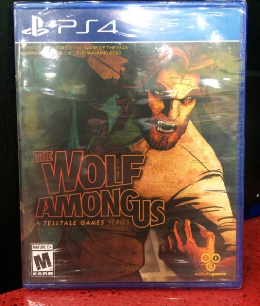 PS4 The Wolf Among Us game