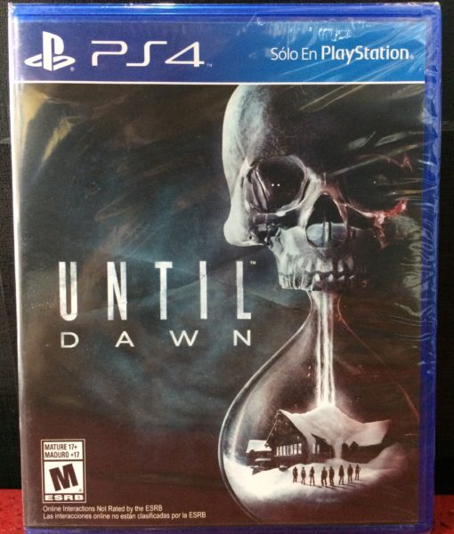 PS4 Until Dawn game