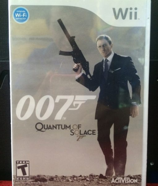 Wii 007 Quantum Solace game