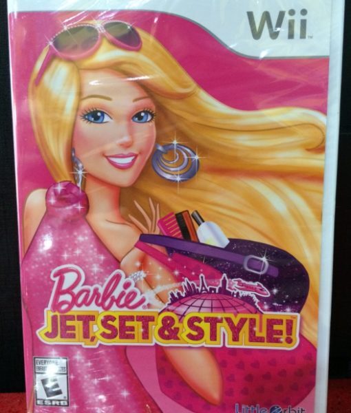Wii Barbie Jet Set Style game