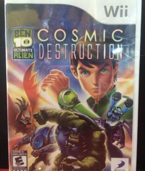 Wii Ben 10 Cosmic Destruction game
