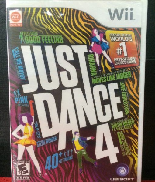 Wii Just Dance 4 game