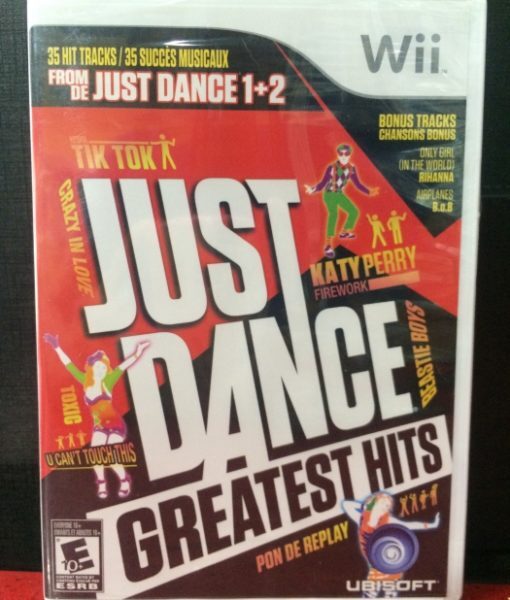 Wii Just Dance Greatest Hits game