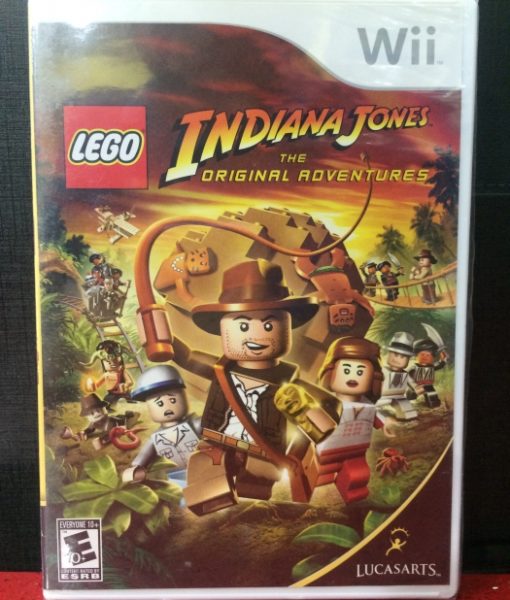 Wii LEGO Indiana Jones game