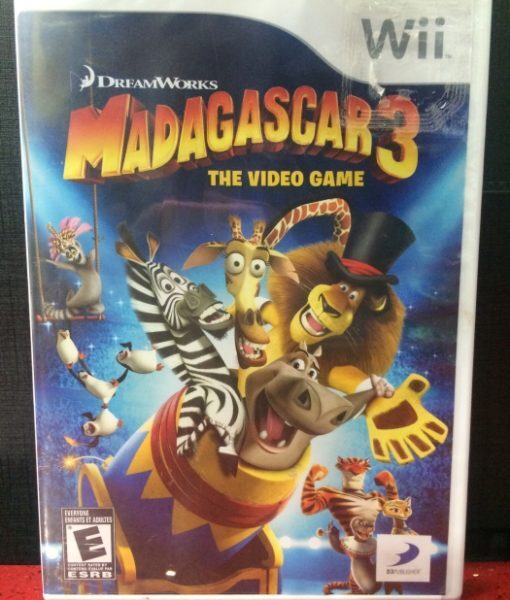 Wii Madagascar 3 game