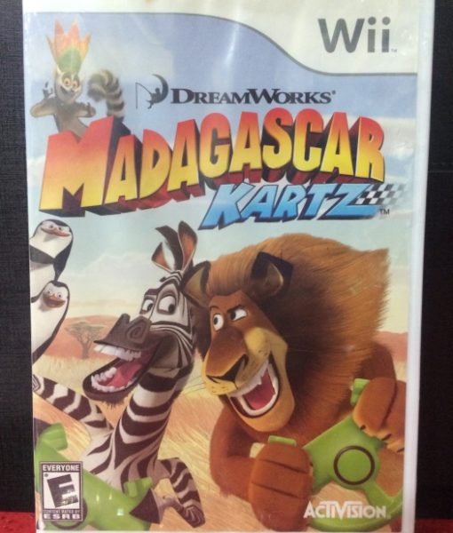 Wii Madagascar Kartz game