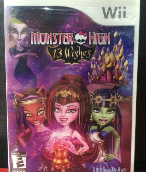 Wii Monster High 13 Wished game