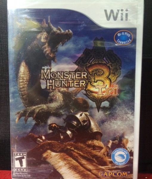 Wii Monster Hunter 3 game