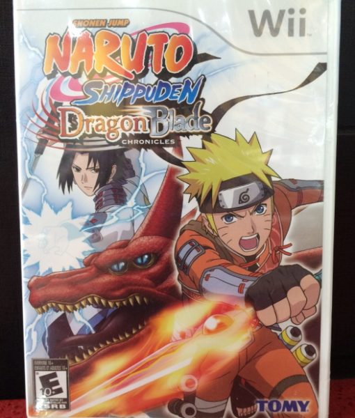 Wii Naruto Dragon Blade game