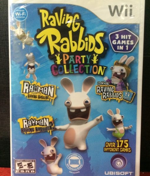Wii Raving Rabbids Party Collection game