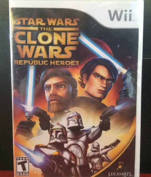 Wii Star Wars Clone Wars Republic Heroes game