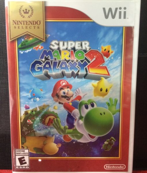 Wii Super Mario Galaxy 2 game