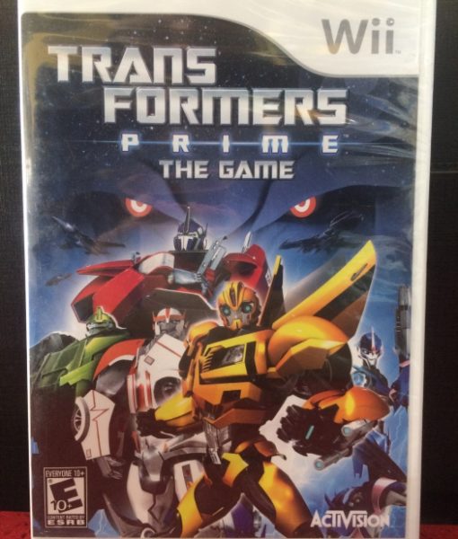 Wii Transformers Prime game