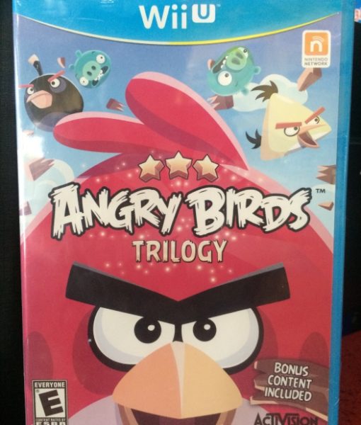Wii U Angry Birds Trilogy game