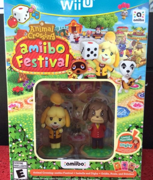 Wii U Animal Crossing Festival con amiibo game