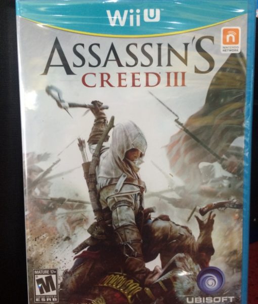 Wii U Assassins Creed III game