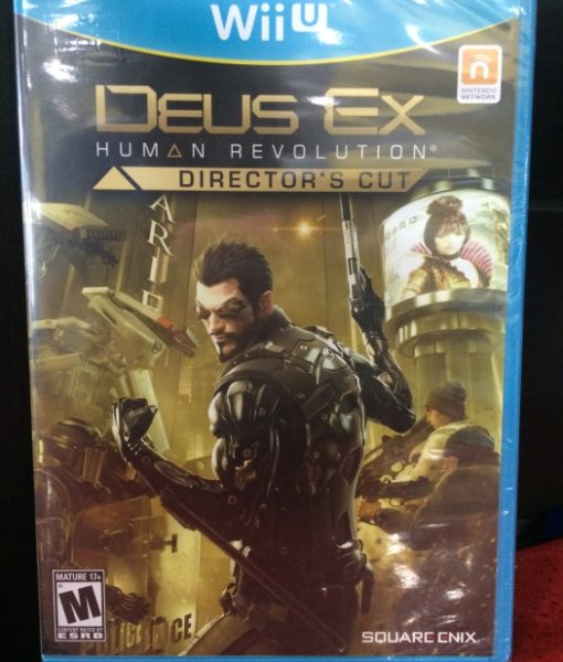 Wii U Deus Ex Human Revolution game