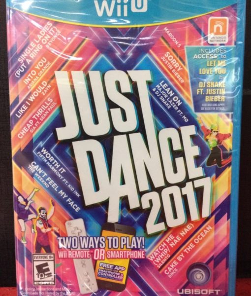 Wii U Just Dance 2017 game