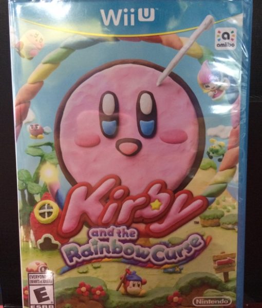 Wii U Kirby and the Rainbow Curse game