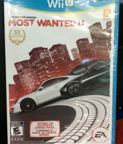 Wii U Need for Speed Most Wanted U game