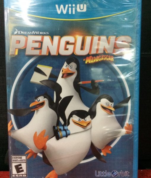 Wii U Penguins of Madagascar game