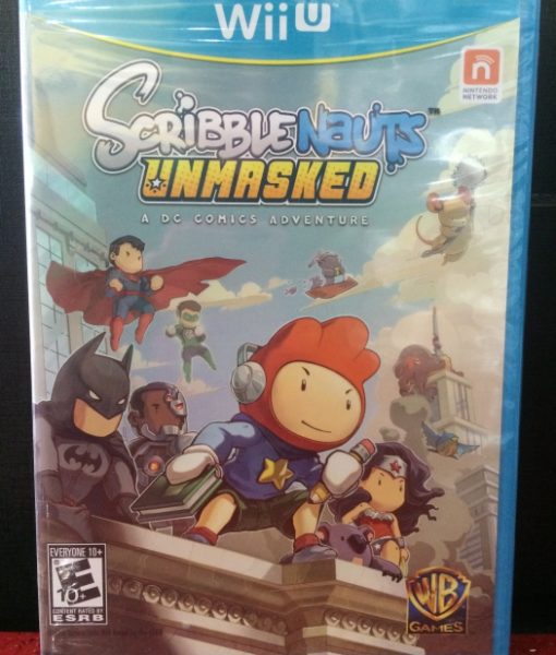 Wii U ScribbleNauts Unmasked game