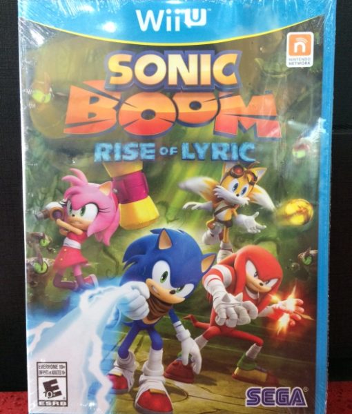 Wii U Sonic Boom Rise of Lyric game