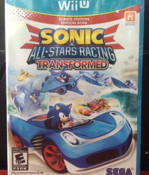 Wii U Sonic Stars Racing Transformed game