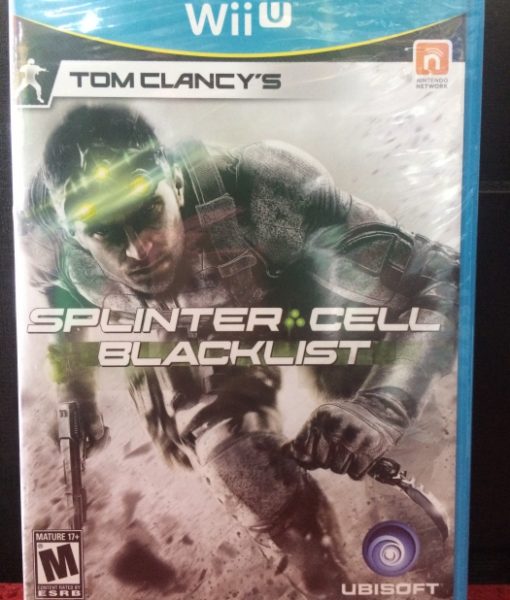 Wii U Splinter Cell Blacklist game